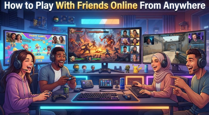 How to Play With Friends Online From Anywhere